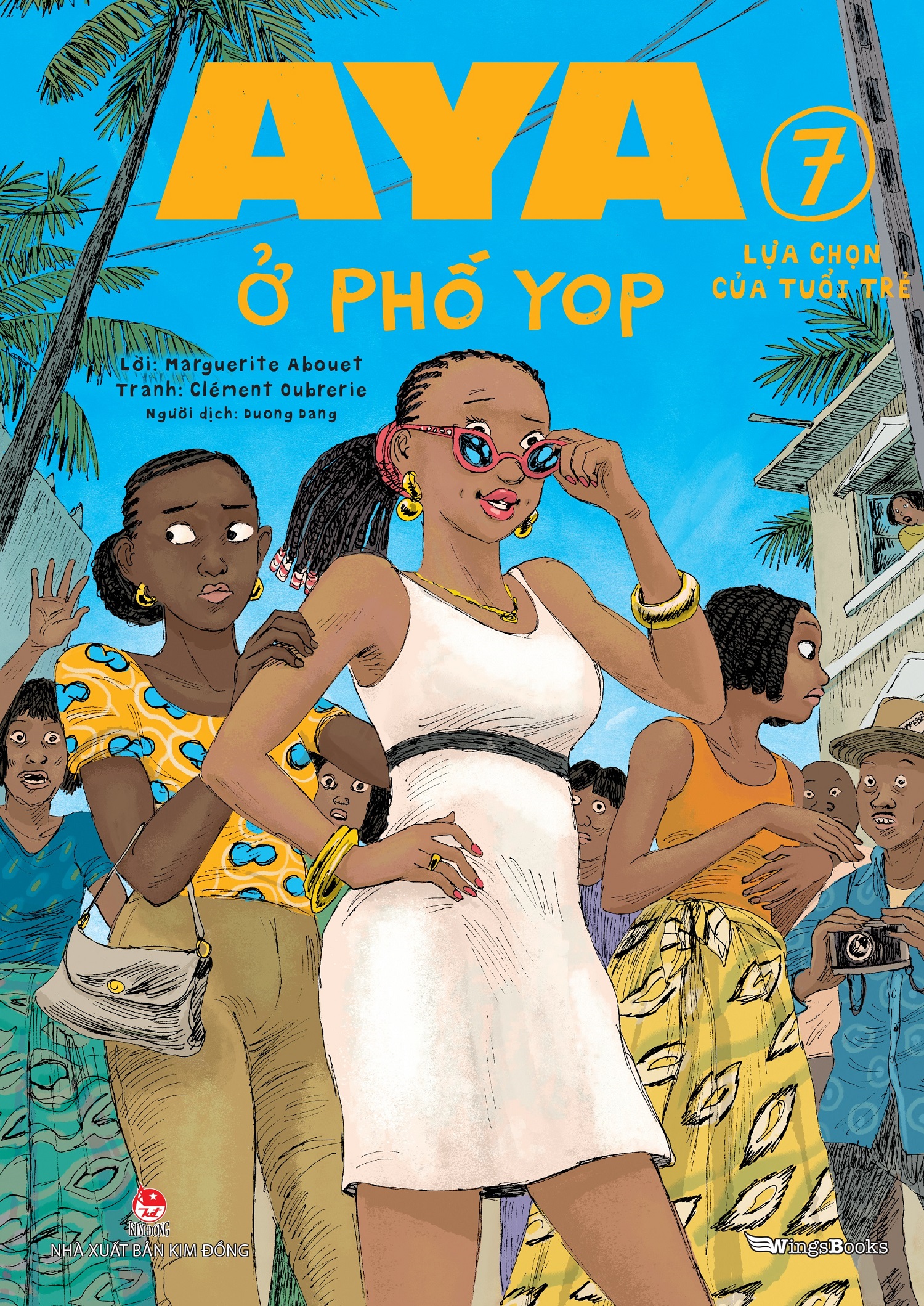 Combo Sách Aya Ở Phố Yop (7 Cuốn)