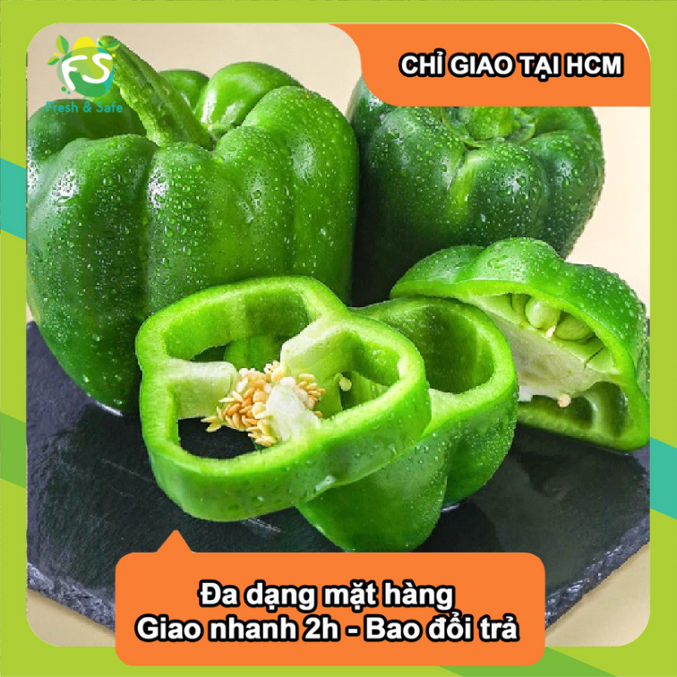 Ớt chuông xanh - 150-200gr