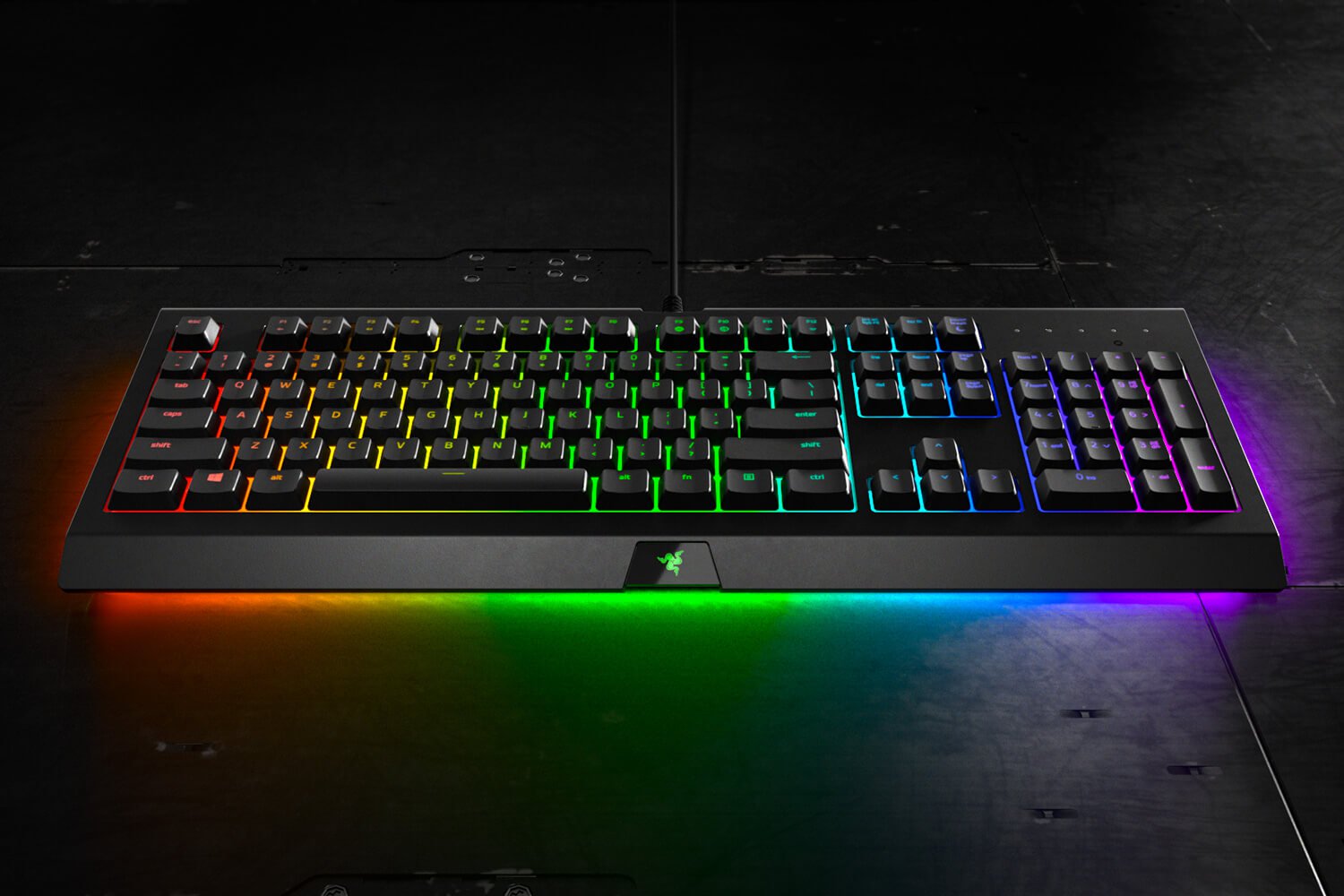 Bàn phím Giả cơ Razer Cynosa Chroma LED RGB Membrane Fullsize - Hàng Chính Hãng