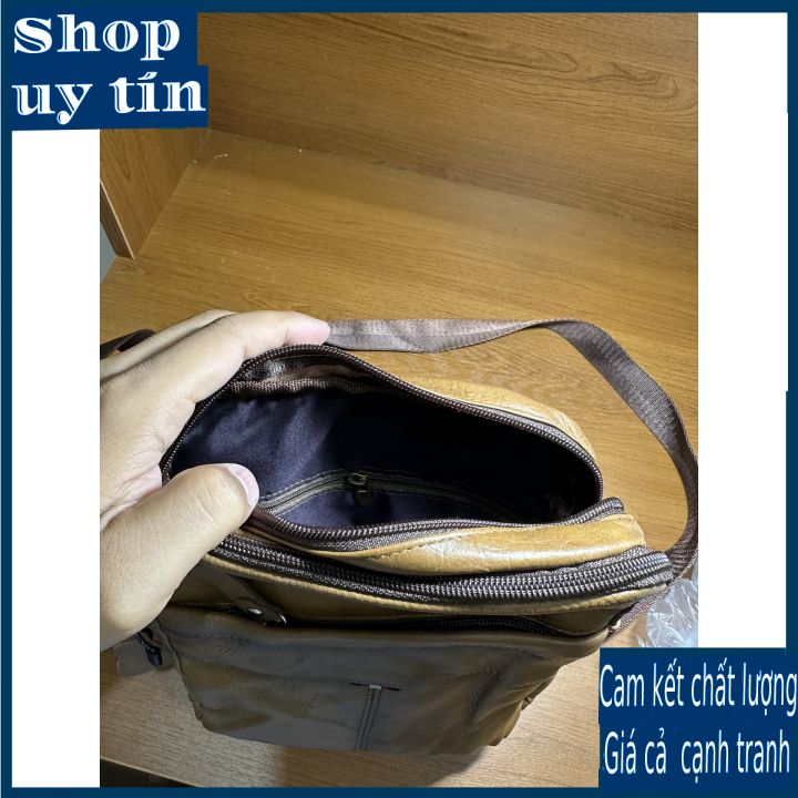 Freeship - TÚI BAO TỬ/ TÚI ĐEO CHÉO DA THẬT 100% MỀM MẠI PHONG CÁCH CÁ TÍNH THỜI TRANG NAM NỮ CAO CẤP