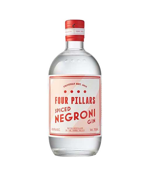 Rượu Four Pillars Spiced Negroni Gin 1x200ml 43,8%