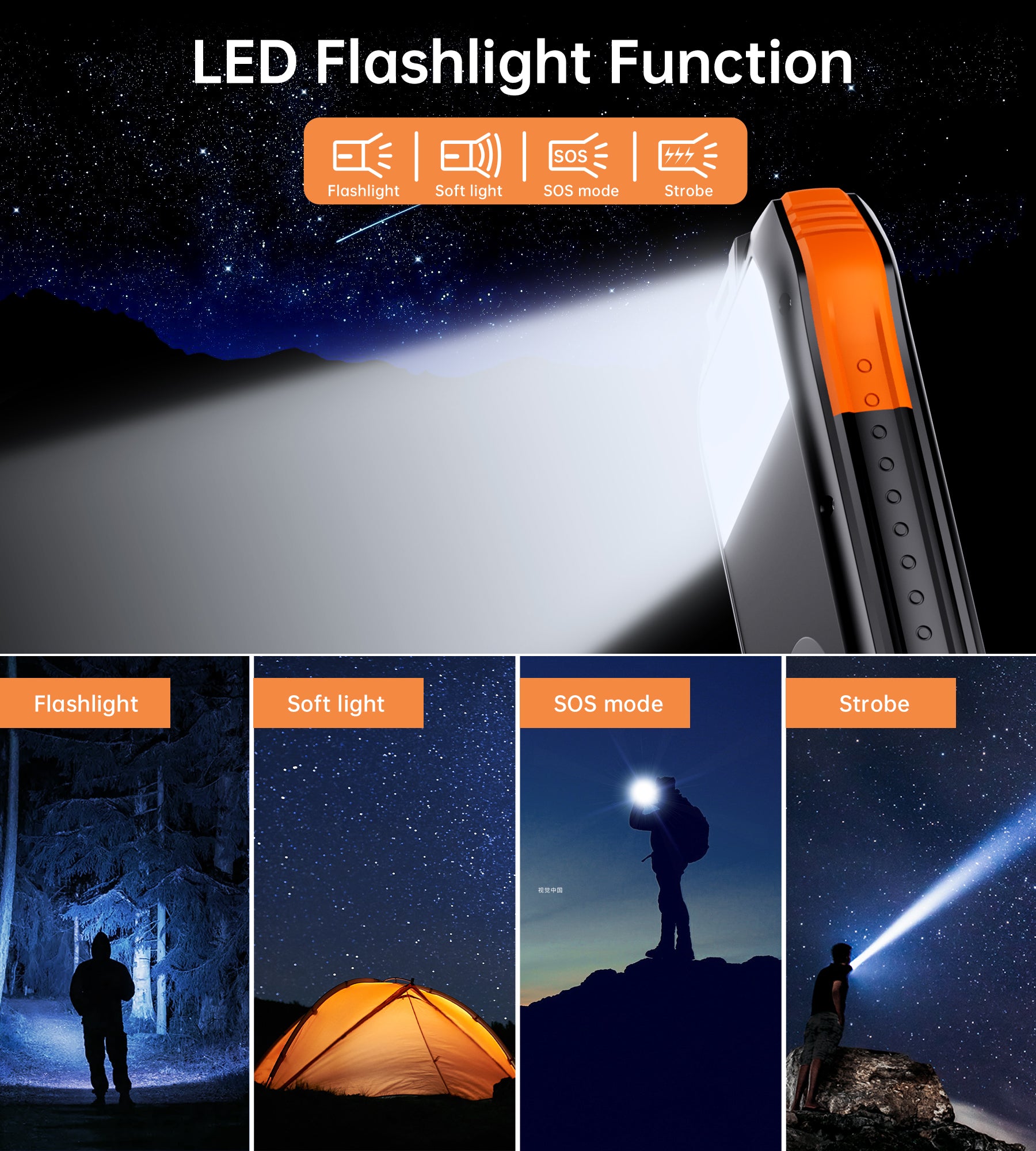 Sạc Dự Phòng Năng Lượng Mặt Trời Tích Hợp Sạc không Dây Choetech B659 10.000mAh
