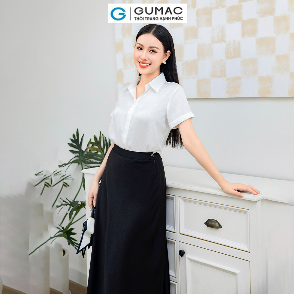 Áo kiểu tay lật AD11071 thời trang GUMAC