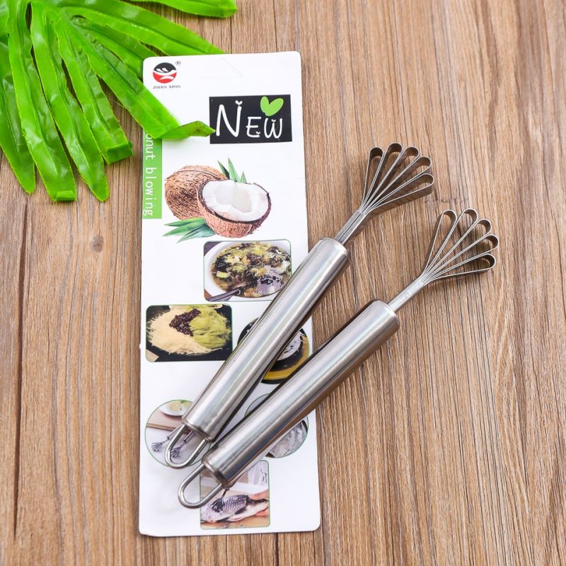 Set 5 bình đựng gia vị thủy tinh nhà bếp tặng dụng cụ đánh vảy cá, nạo dừa