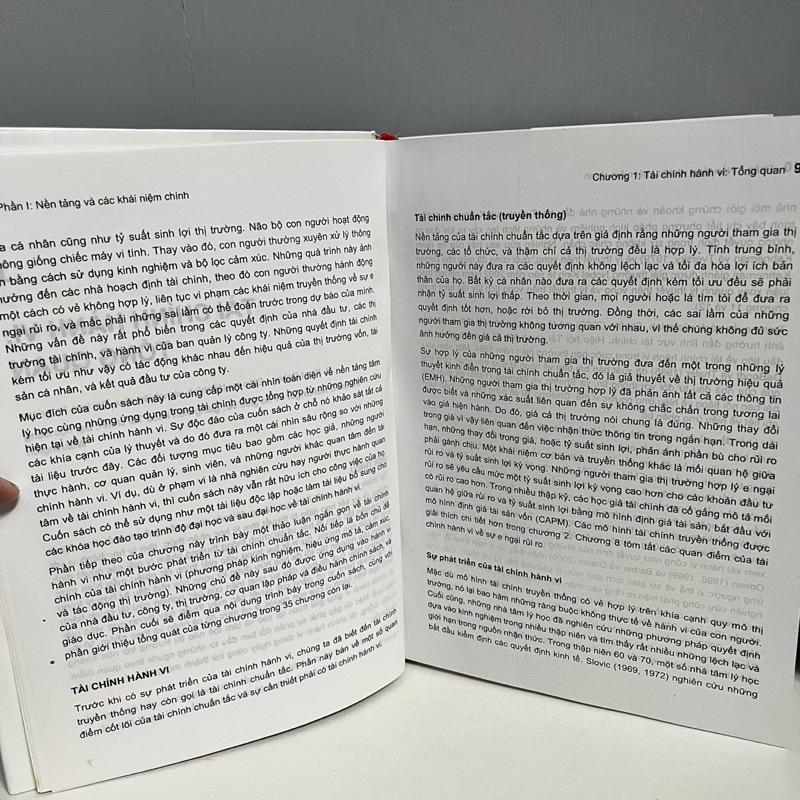 Sách - Tài Chính Hành Vi - Behavioral Finance (Nhà Đầu Tư, Doanh Nghiệp Và Thị Trường)