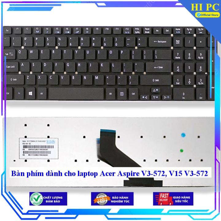 Bàn phím dành cho laptop Acer Aspire V3-572 V15 V3-572 - Hàng Nhập Khẩu
