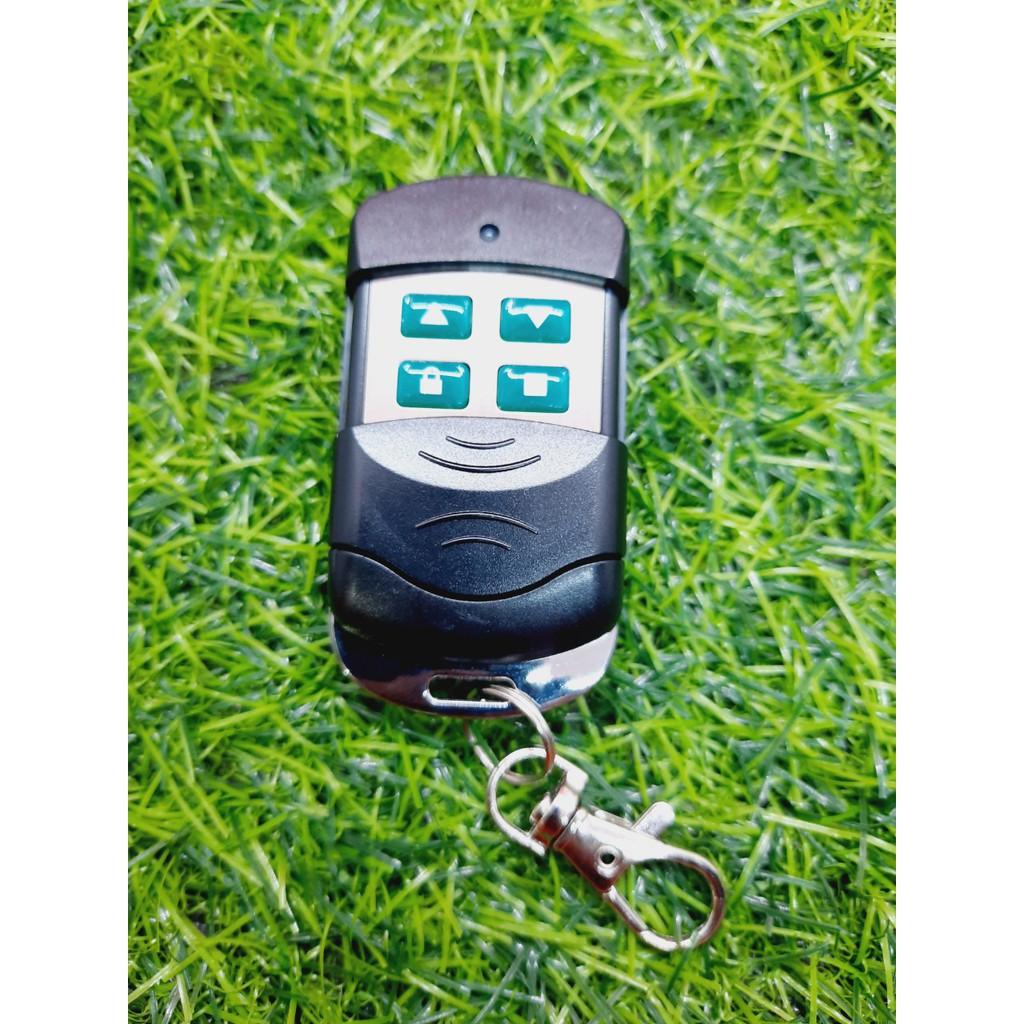 Remote Điều khiển cửa cuốn tự học lệnh, chống nước- Tặng kèm Pin!!!