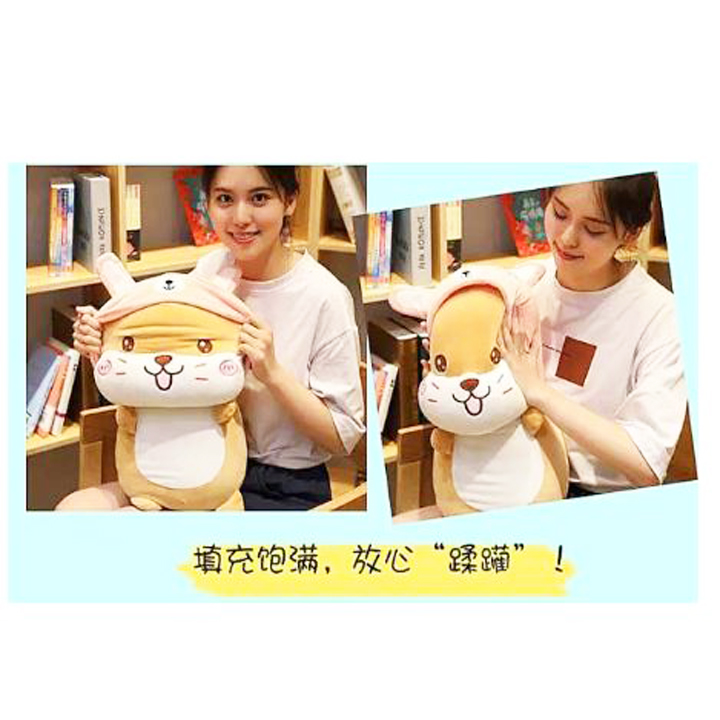 Gấu bông chuột Hamster Cosplay cao cấp gấu bông sóc nhí xinh xắn Tặng khẩu trang thời trang vải Su màu ngẫu nhiên