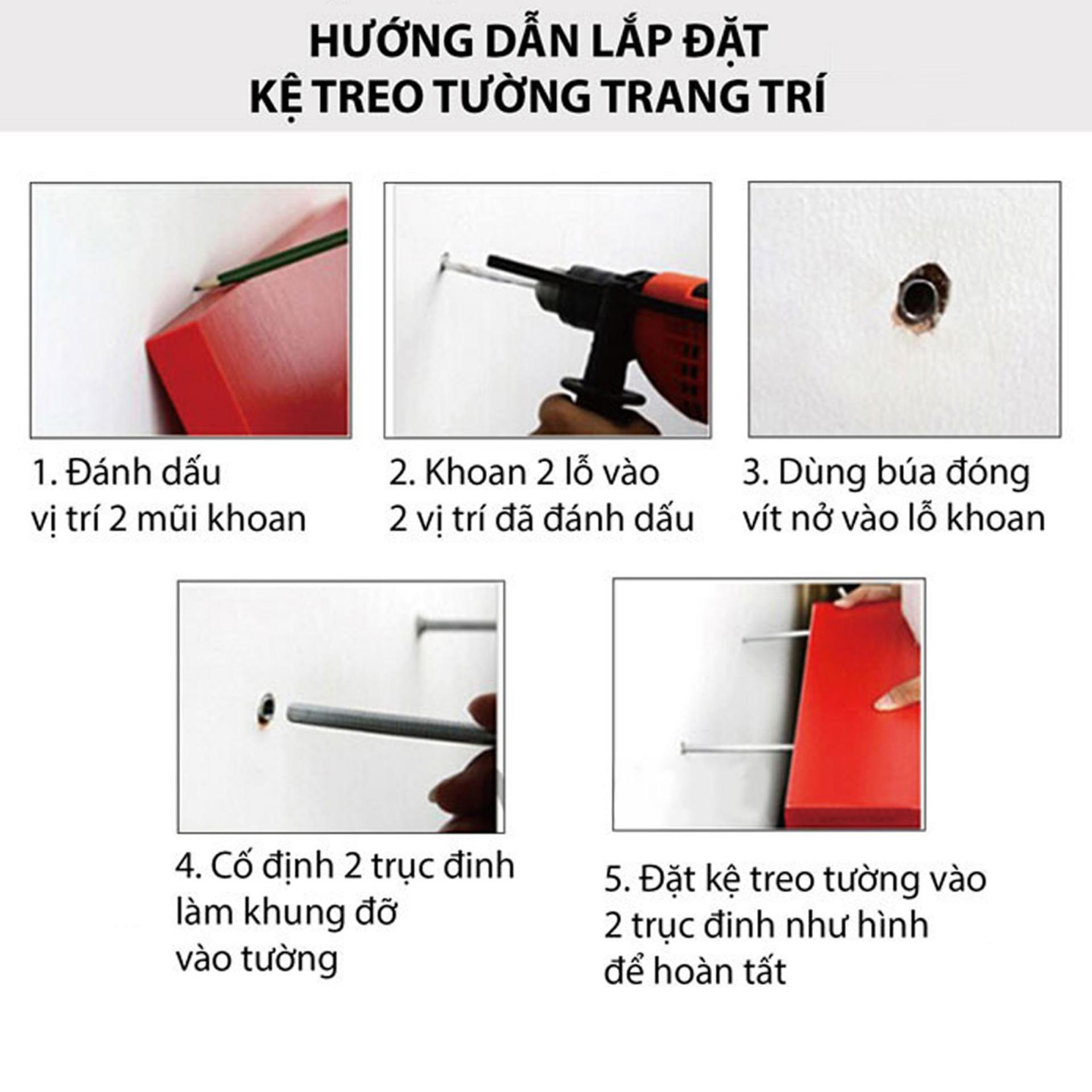 Combo Kệ Trang Trí Treo Tường