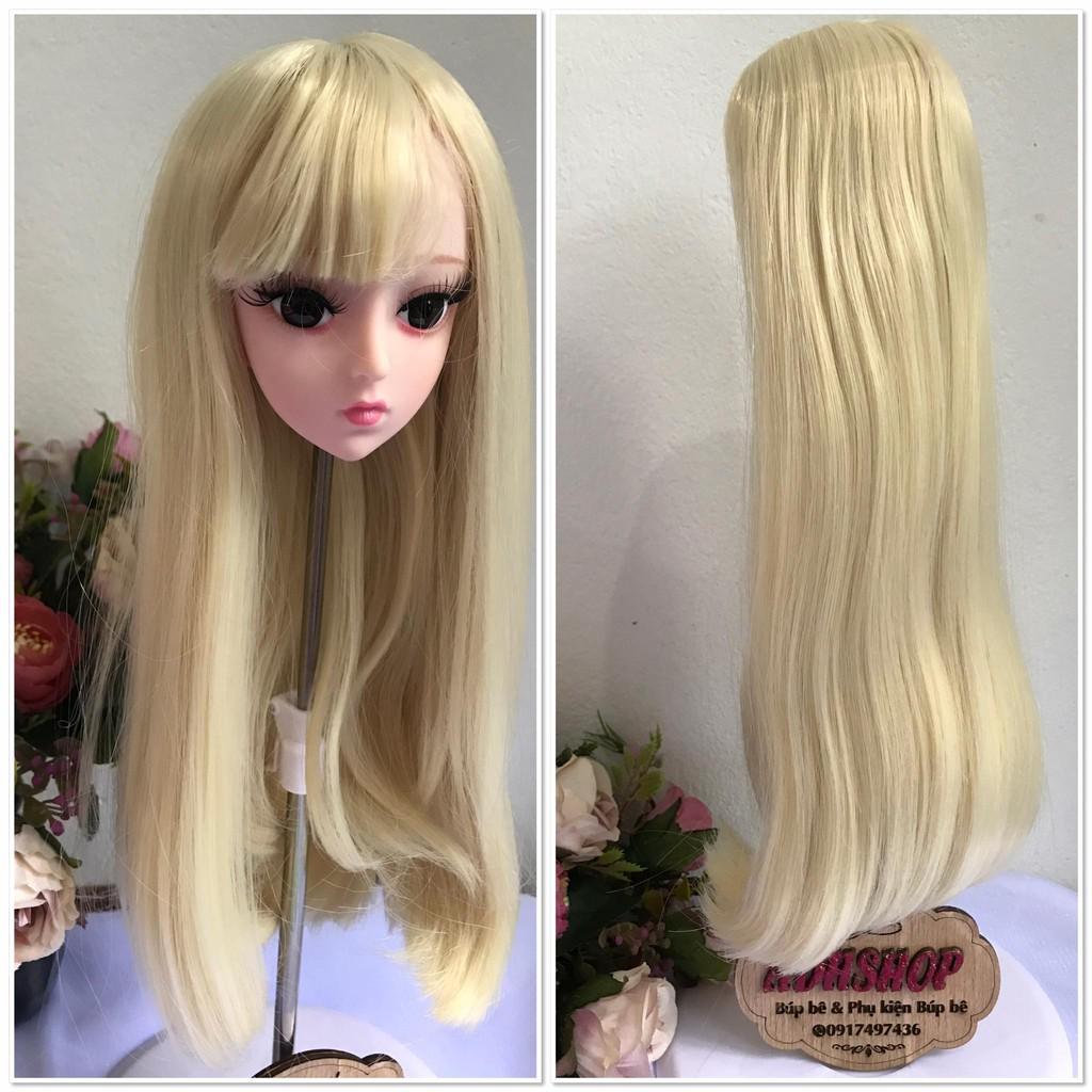 20 Mẫu Tóc Giả Búp Bê 60cm loại dày đẹp adhshop