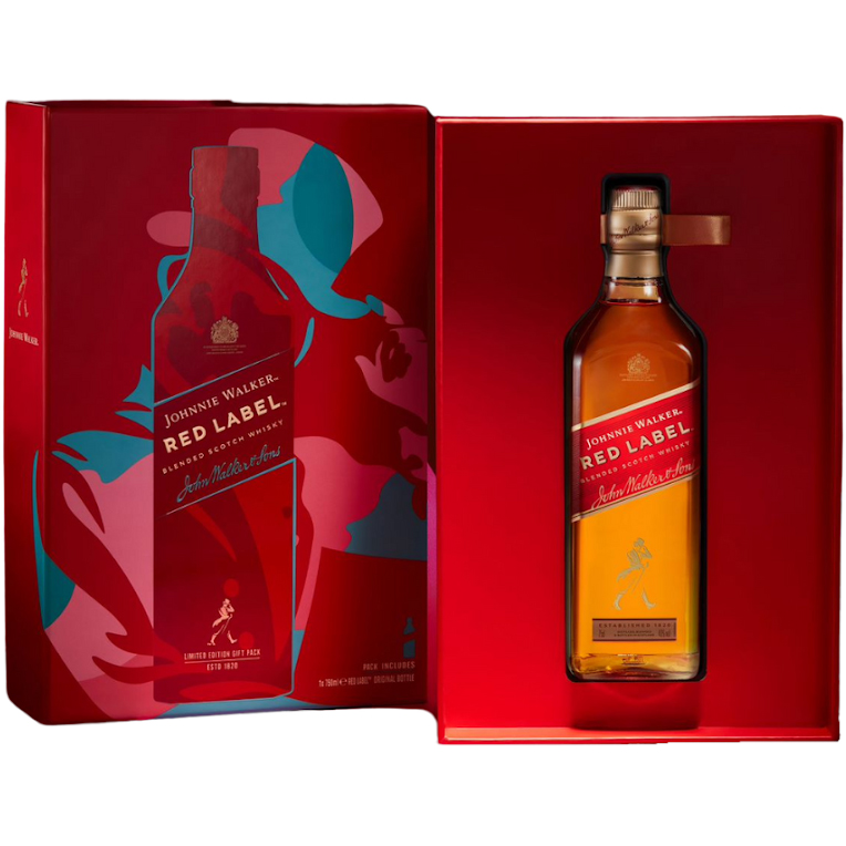 Phiên bản Tết - Rượu Johnnie Walker Red Label Blended Scotch Whisky 40% 750ml