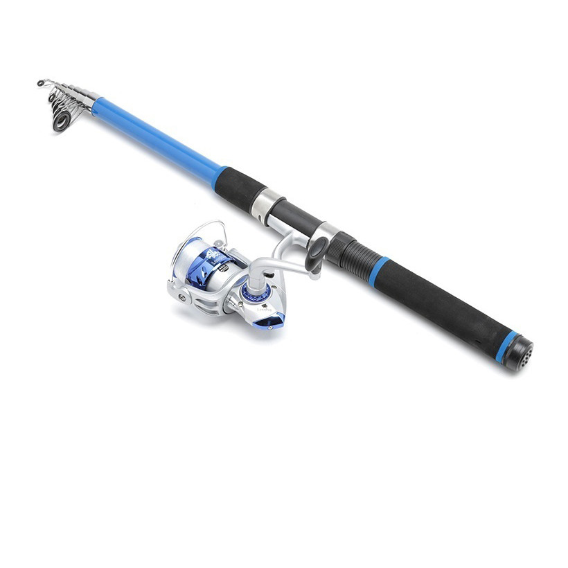 Bộ Cần Câu Máy Rút Bỏ Túi 1m8 Cao Cấp Siêu Tiện Dụng CC18