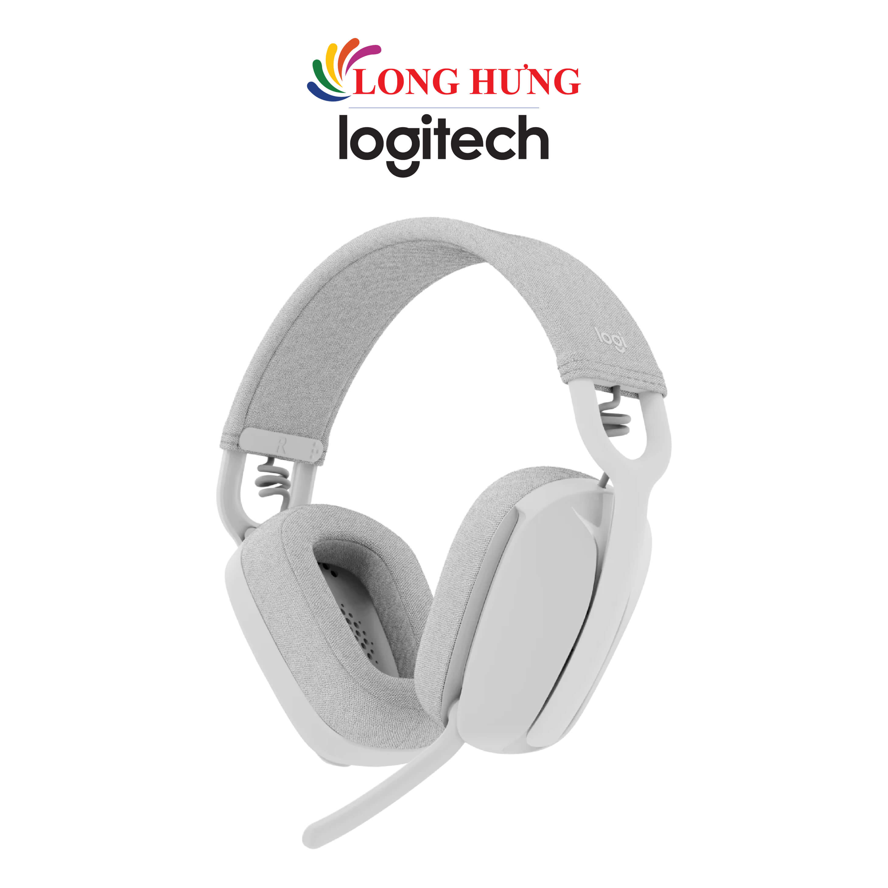 Tai nghe chụp tai không dây Logitech Zone Vibe 100 - Hàng chính hãng