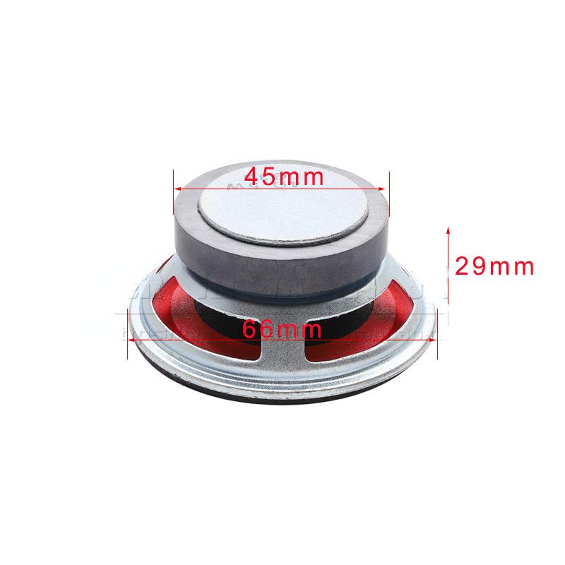 SOTAMIA 2 Cái Loa toàn dải âm thanh di động 2,5 inch 66MM Bộ khuếch đại âm thanh 4 Ohm 5W Loa gia đình cho loa Bluetooth Màu sắc: Loa 4 Ohm 5W