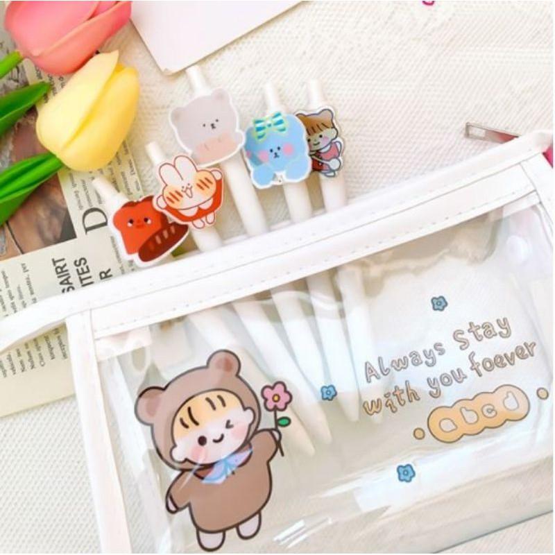 ️️ Túi đựng bút trong phong cách hàn quốc