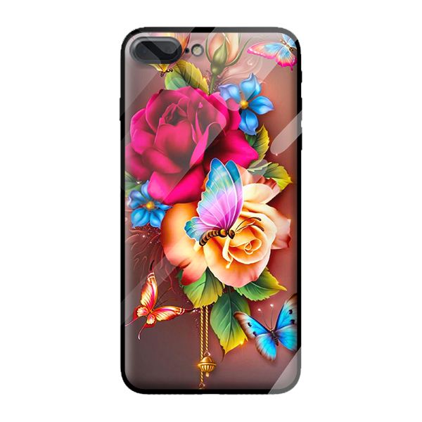 Ốp lưng kính cường lực cho iPhone 7 Plus nền 202 - Hàng chính hãng