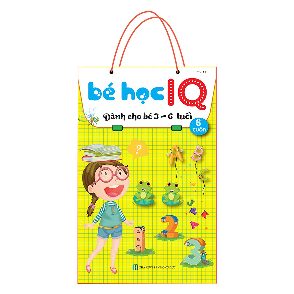 Bé Học IQ - Phát Triển Trí Tuệ Cho Bé (Bộ Túi 8 Cuốn )(Tặng kèm Booksmark)