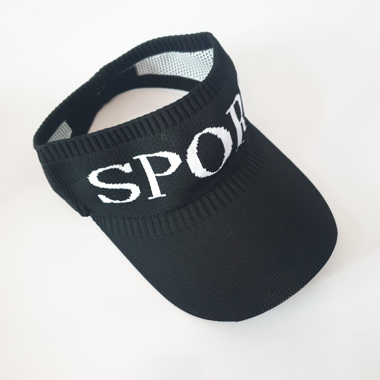 Mũ thể thao sport nửa đầu - Mũ lưỡi trai nửa đầu phong cách thời trang Aloha style-Nón Kết nửa đầu Nữ Spor - Đen