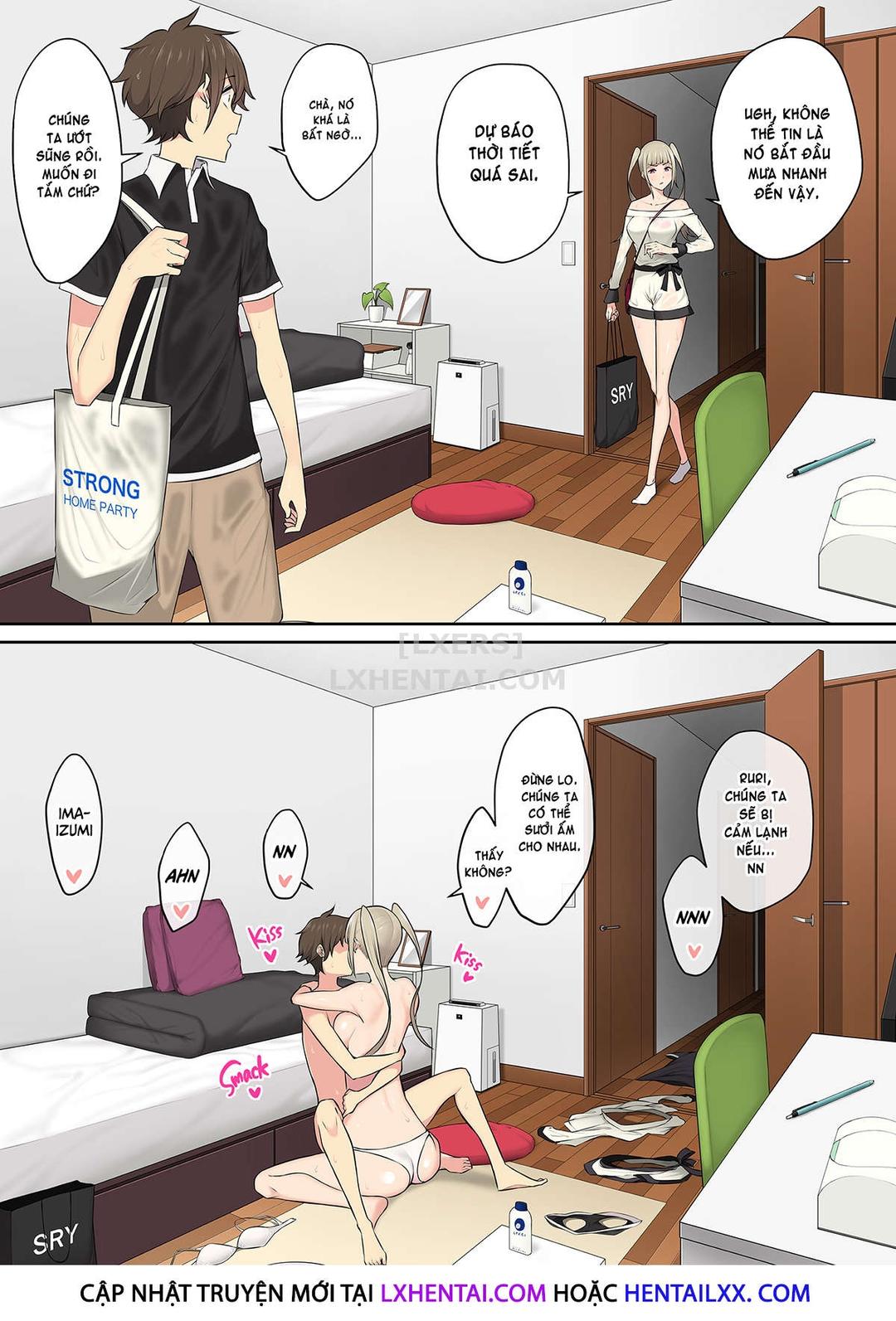 imaizumi đưa cả bầy gyaru về nhà mình chapter 3 70