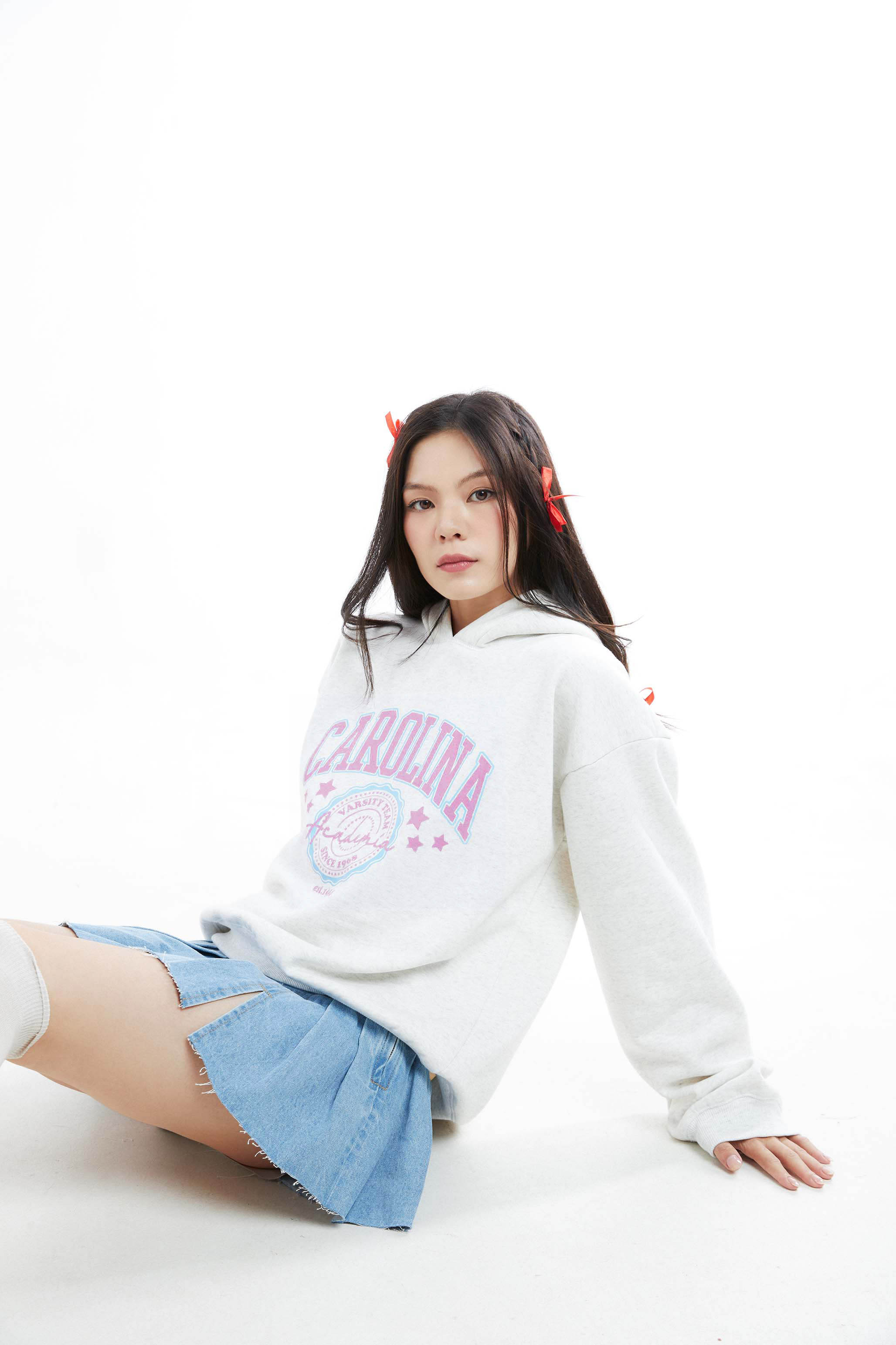 DOTTIE - Áo hoodie in chữ T0645