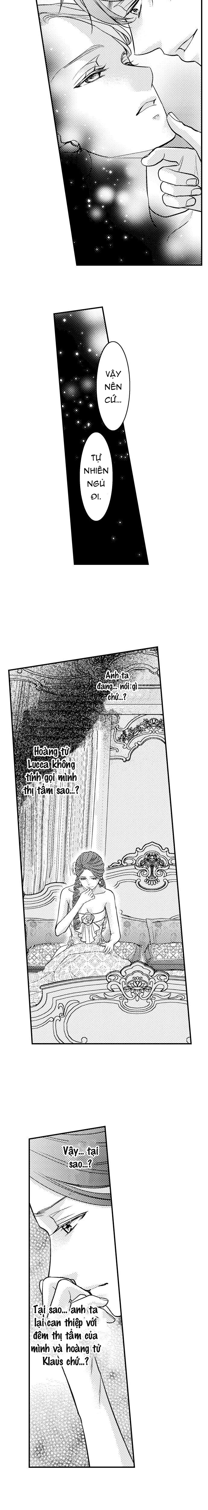 chuyển sinh vào thế giới khác ~ nếu muốn trở thành nữ hoàng hãy tìm cách để được hoàng đế sủng ái vào ban đêm chapter 15.1 4