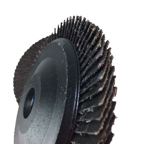 10 Nhám xếp đế nhựa màu đen đế 75mm