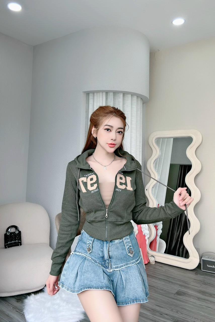 ÁO KHOÁC THUN GÂN LỬNG 1997 HÀNG AN ĐÔNG CAO CẤP