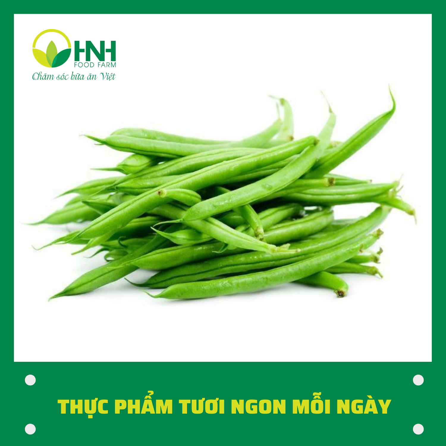 Đậu đỗ sạch chuẩn ngon - 02kg - HNH Food Farm