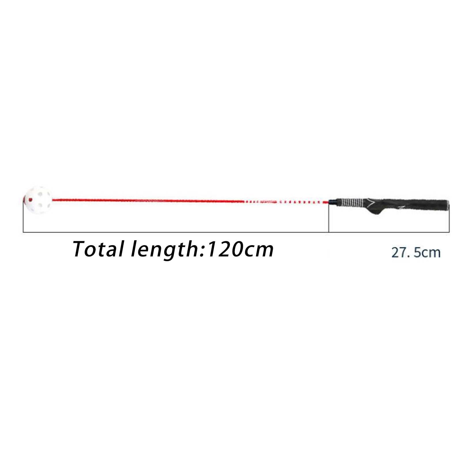 Golf Swing Trainer Stick Motion Corrector Lightweight for Practice Speed