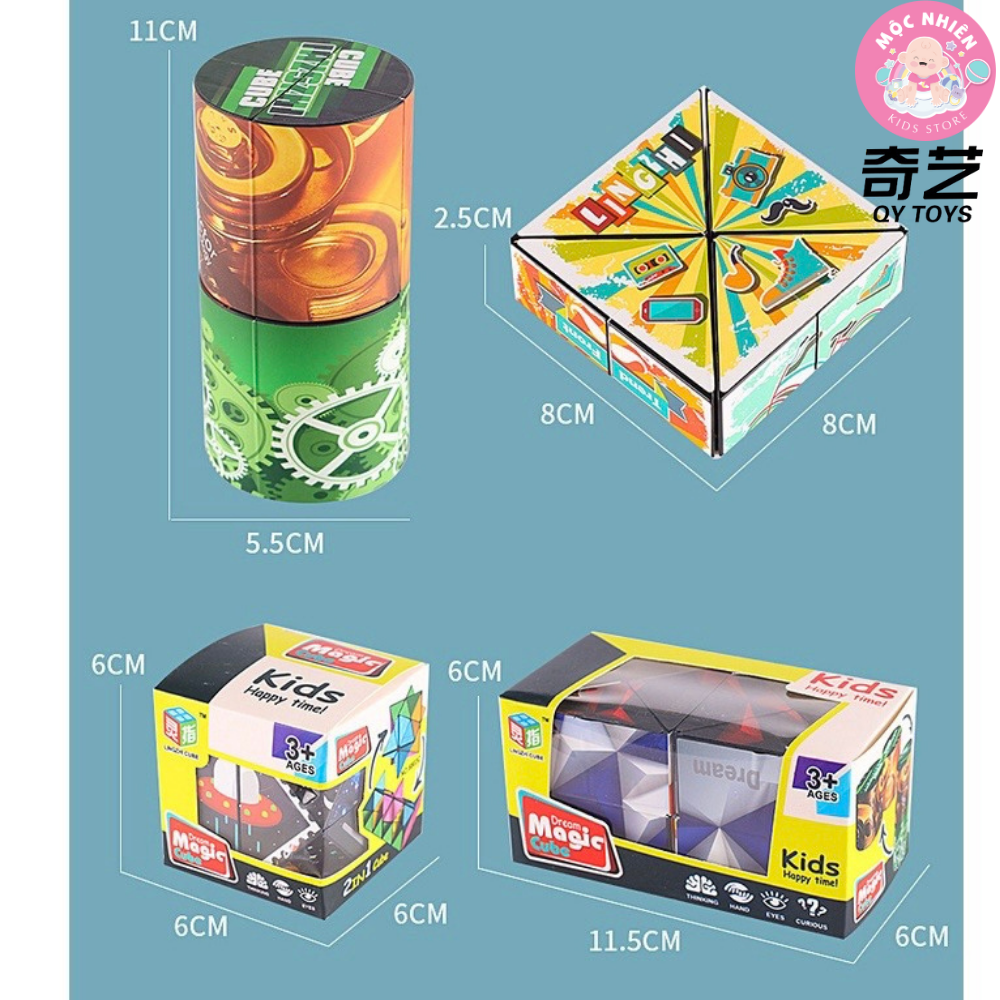 Đồ Chơi Trí Tuệ Khối Rubik Biến Hình QY TOYS - Shape Shifting Cube