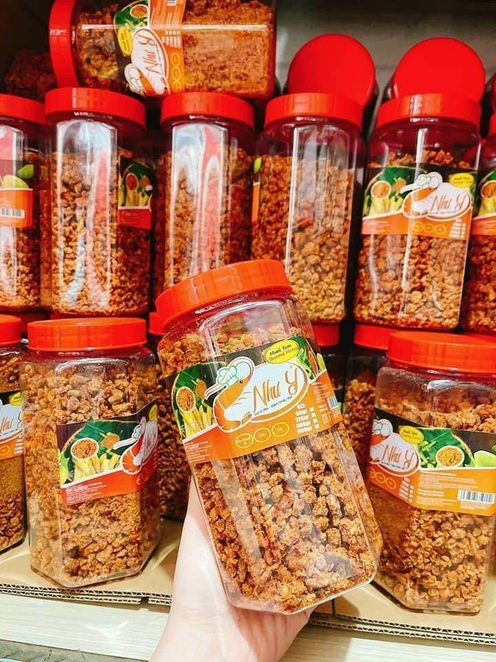 ( Sỉ 4 hộp) Muối Tôm Như Ý hủ 400gr !!! Hương vị thơm ngon, cay cay