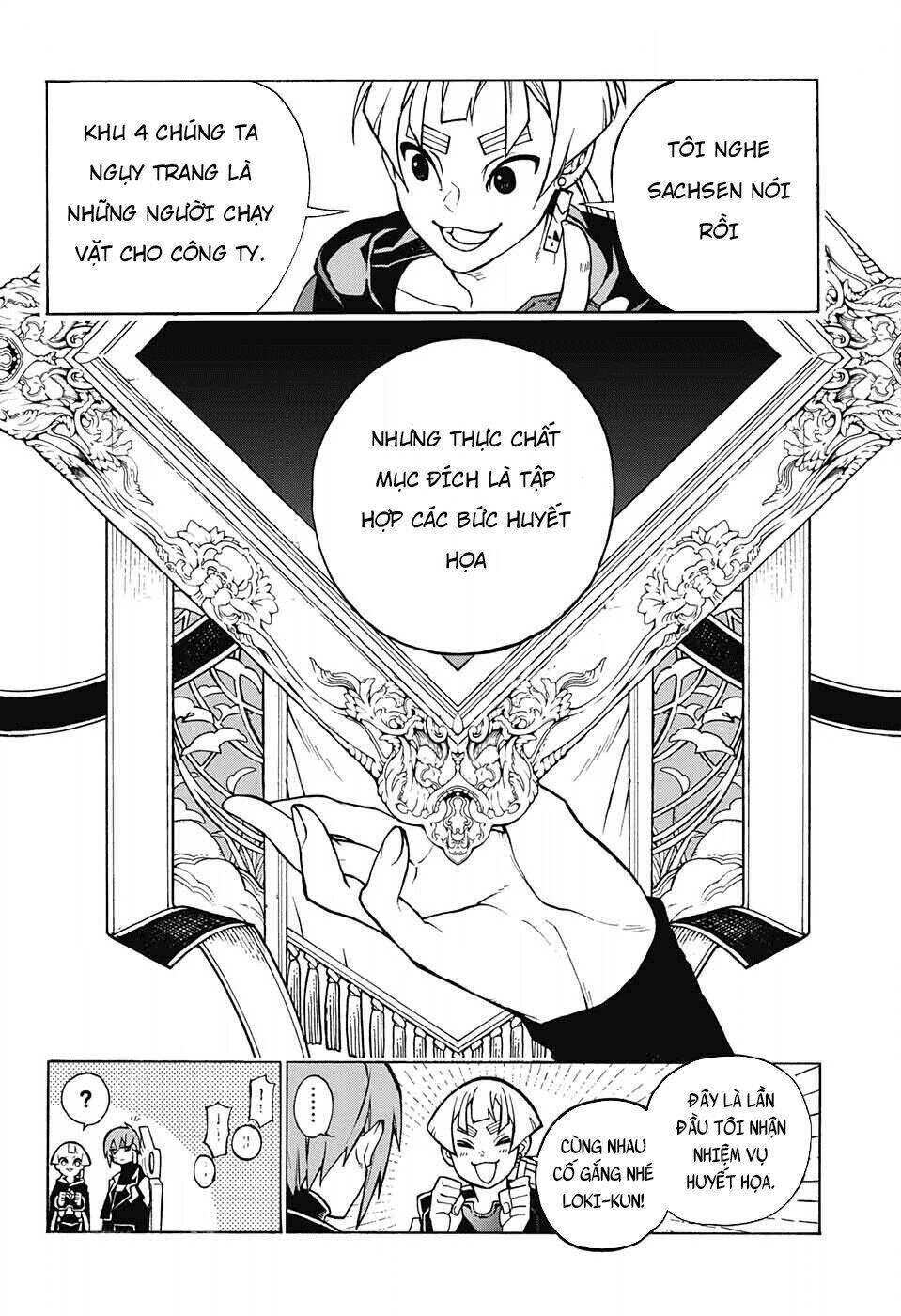 những bức họa quái dị của phù thủy chapter 3 16