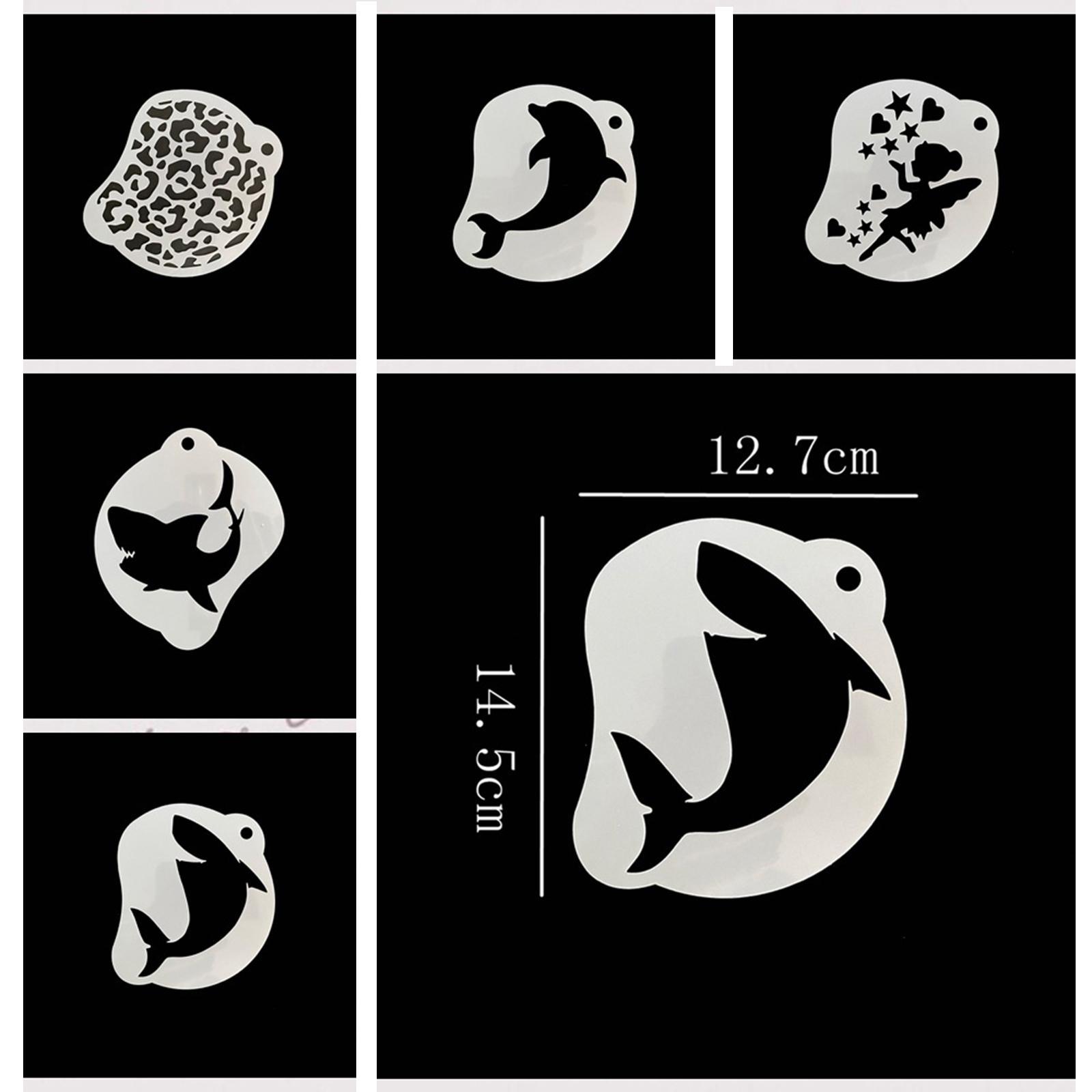 Face Paint Stencils Set for Children Adult DIY Party Supplies Painting