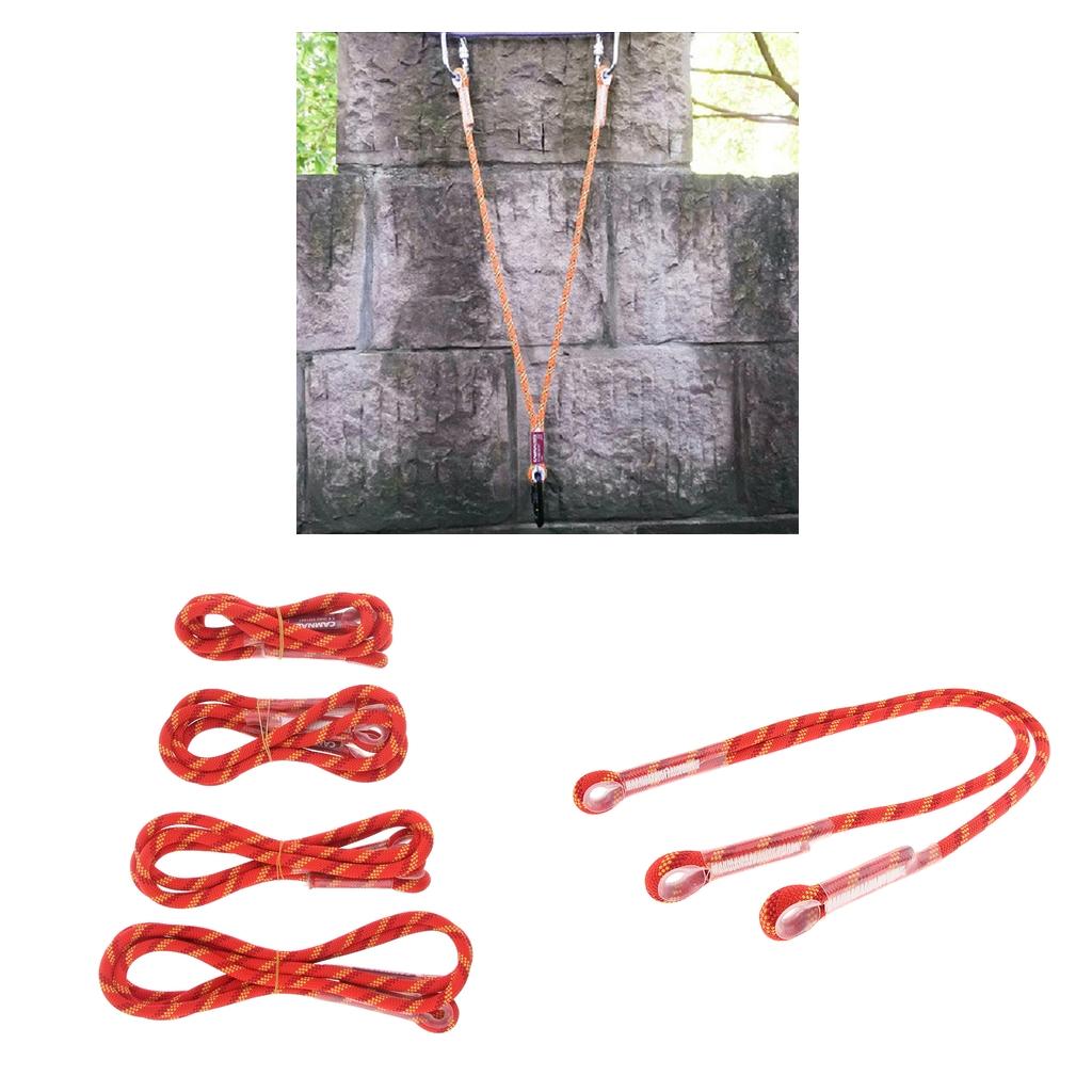 10.5mm Rock Climbing Nylon Pre-sewn Eye-to-Eye Prusik Loop Cord Rope 80cm