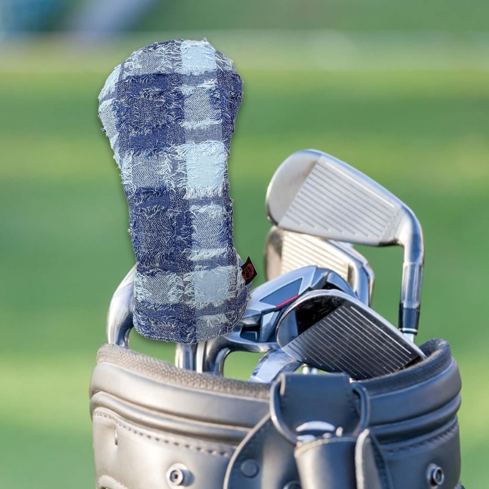 Golf Club Head Cover Golf Wood Headcover Protective Sleeve Wear Resistant Golf Driver Head Covers Golf Club Protectors Golf Training Supplies