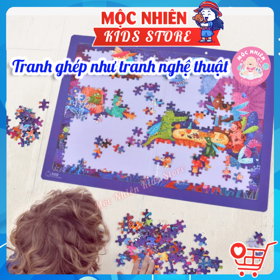 Bộ tranh xếp hình, ghép hình Mideer 500 mảnh - Lễ hội hóa trang (Puzzle)