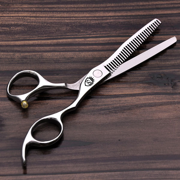 Kéo cắt , kéo tỉa tóc Barber WOLF Curve F48