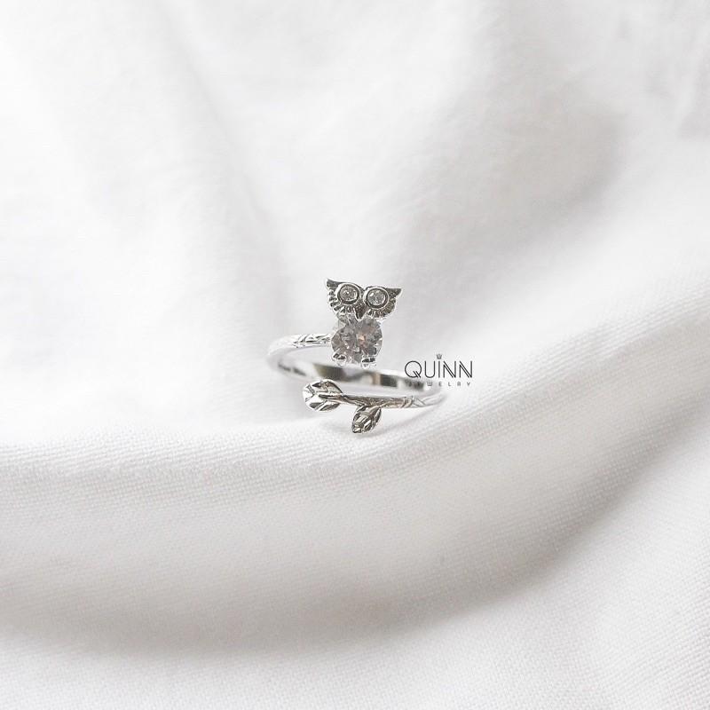 Nhẫn cú mèo bạc 925