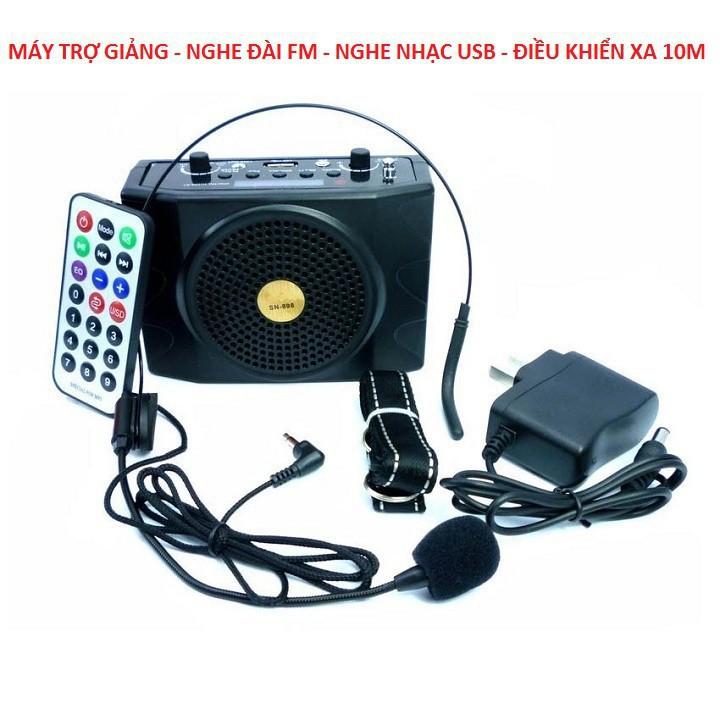 Loa Bẫy Chim, Kiêm Máy Trợ Giảng - Bắt Đài FM - Nghe Nhạc USB Có Điều Khiển