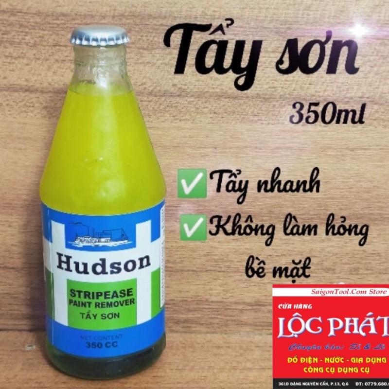 Tẩy sơn Hudson 350cc, Tẩy sơn chai trên bề mặt kim loại - Tẩy nhanh, không làm hỏng bề mặt