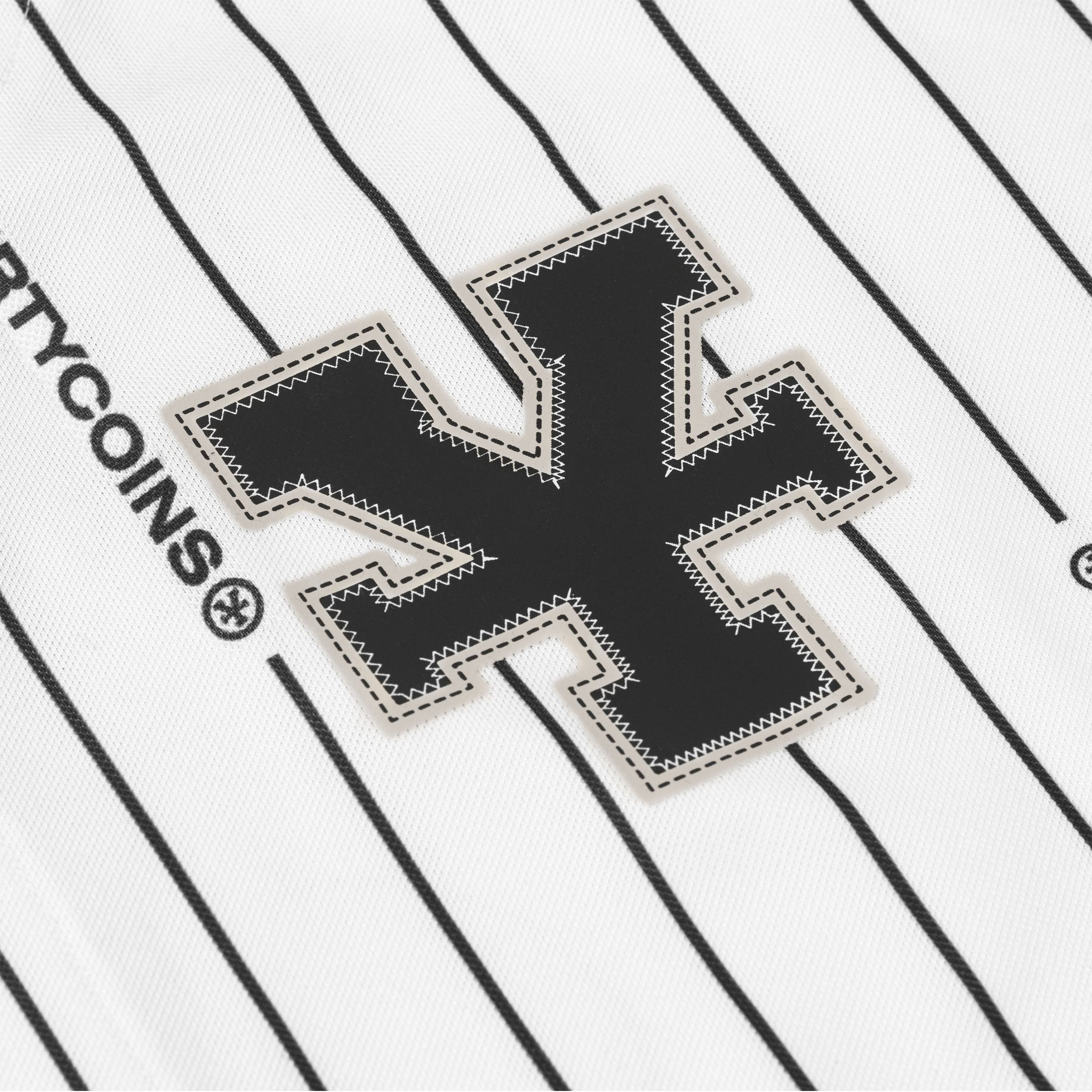 Áo Baseball Black Striped