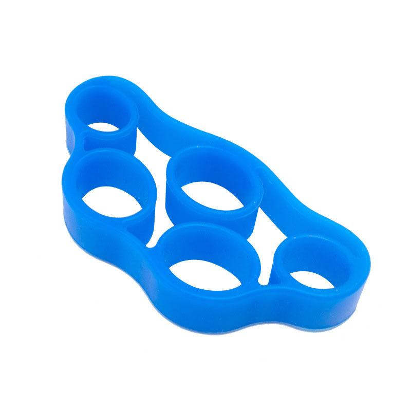 Tay kẹp tay silicone mở rộng tập thể dục tay cầm tay sức mạnh Trình rèn luyện ngón tay tập thể dục chống Color: light grey