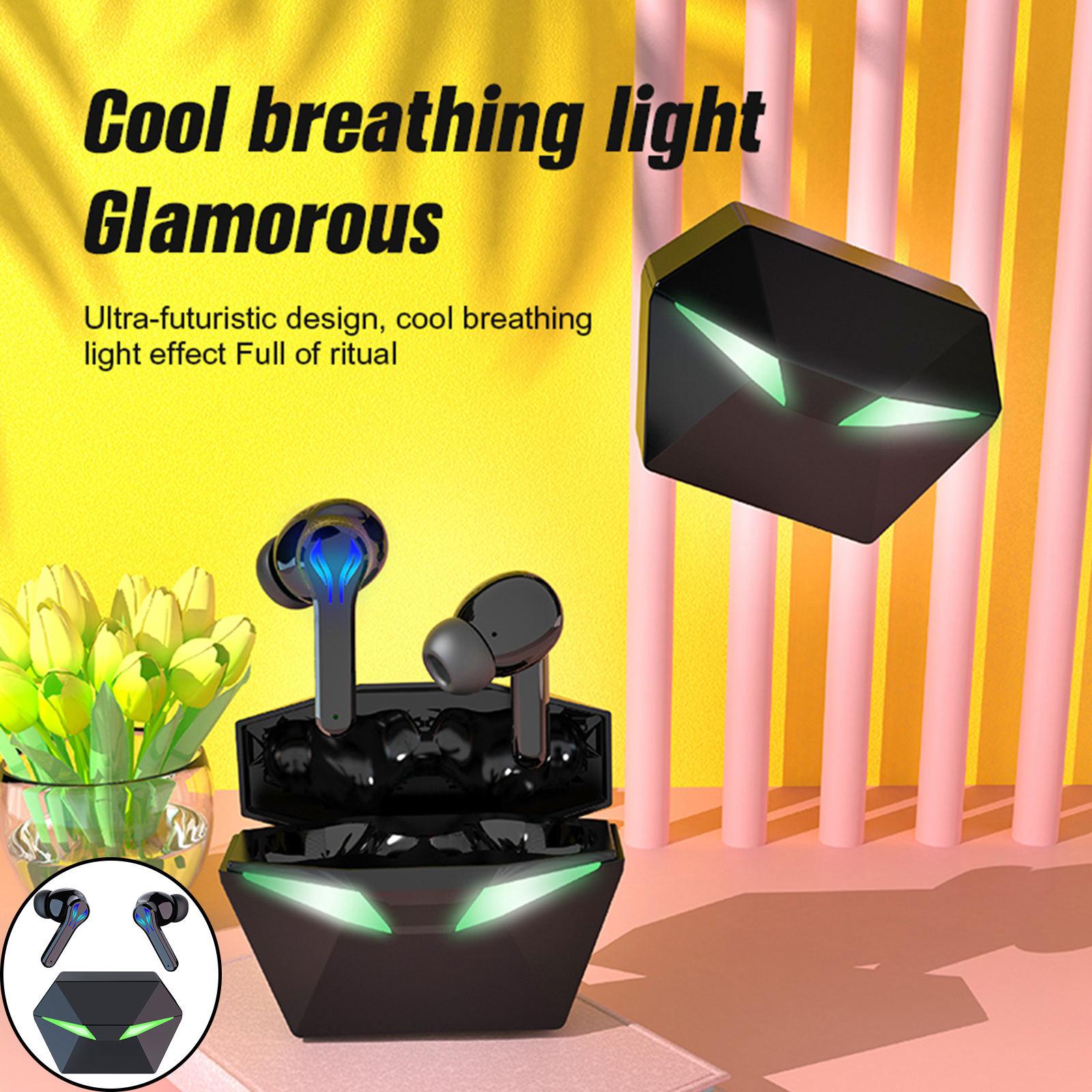 Bluetooth Gaming Wireless Earbuds IPX5 Waterproof for Sport Running Workout