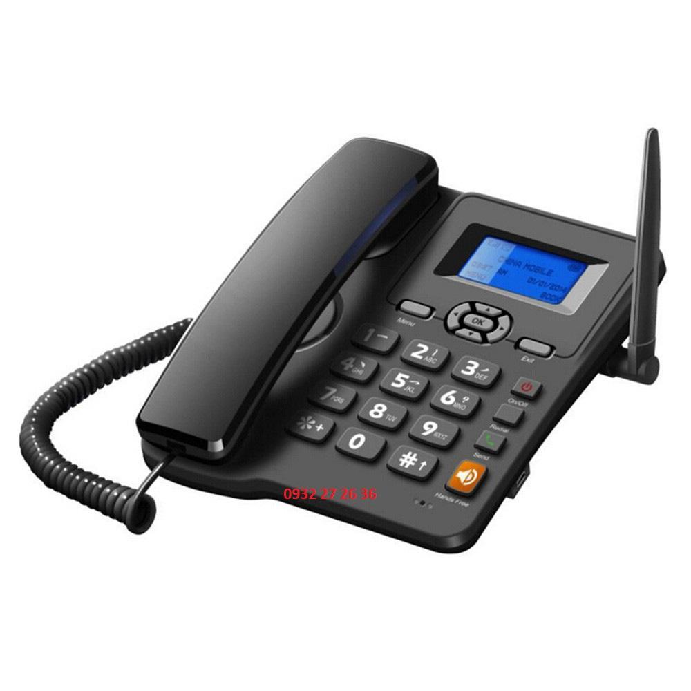 Điện Thoại Bàn Không Dây Lắp Các Loại Sim Di Động Cố Địnḥ