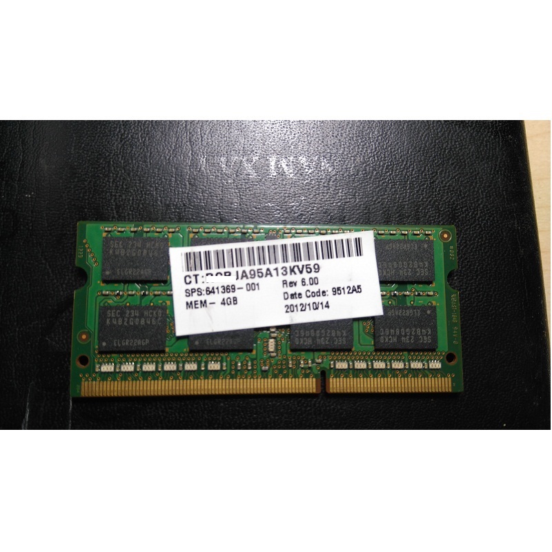 Ram Laptop 4GB DDR3 bus 1333 (10600S) bảo hành 36 tháng