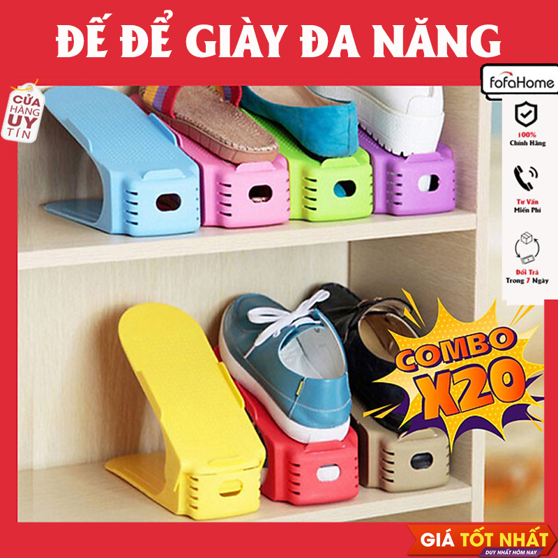 Combo 20 Đế Để Giày Dép Thông Minh (GIAO MÀU NGẪU NHIÊN)