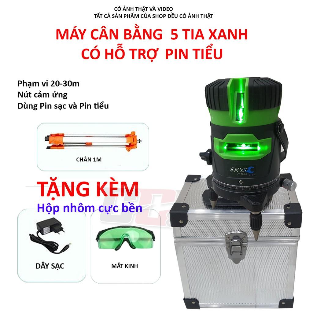 Máy bắn cốt, máy bắn laser, máy cân mực 5 tia xanh có thể dùng pin tiểu