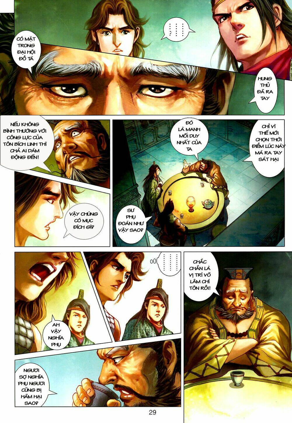 thần chưởng long kiếm phi chapter 23 27