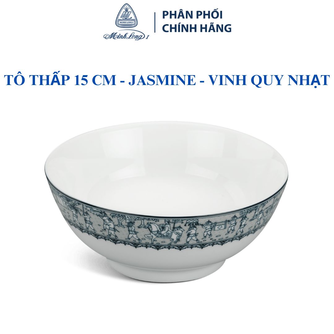 Tô 15 cm – Jasmine – Vinh Quy Nhạt (071505197) - Gốm sứu cao cấp Minh Long 1