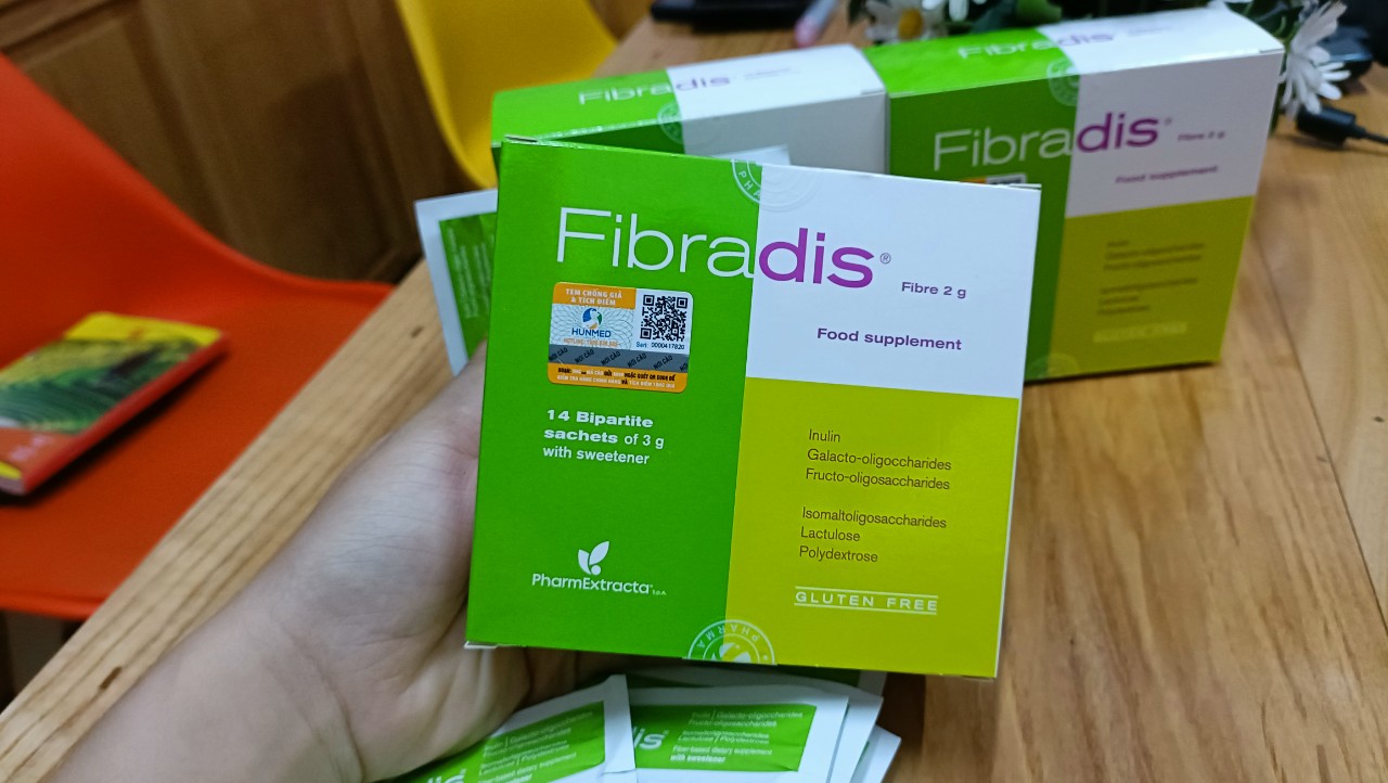 Chất Xơ FIBRADIS Bổ sung chất xơ, hỗ trợ tốt cho đường tiêu hóa, giúp giảm nguy cơ táo bón